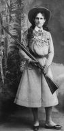 Vintage photo of Annie Oakley