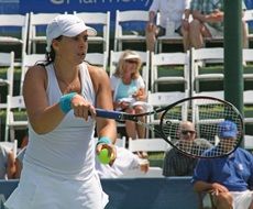 woman professional tennis player