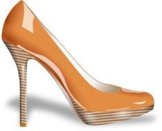 high heels shoe drawing