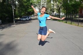 happiness joy girl