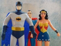 superheroes figurines