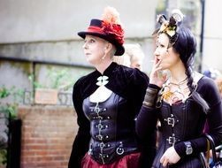 women in gothic festival