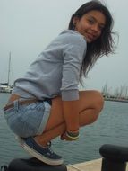 young teen girl