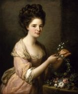 angelica kauffmann art Woman portrait painting