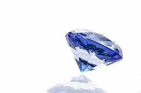 diamond on white surface