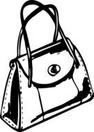 handbag as a graphic image