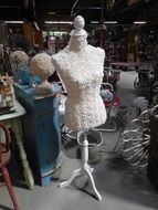 lace dress on a mannequin