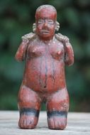 fat woman, traditional mexican figurine, goddess of fertility