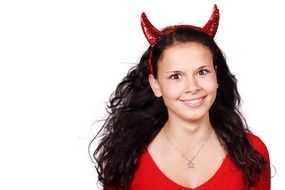 female costume of a devil