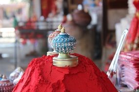 colorful Indian jewelry