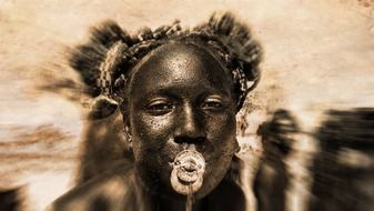 Photo of the afro brazilian woman