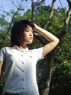 school asian girl