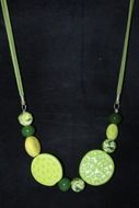 colorful woman necklace