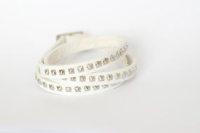 White punk bracelet