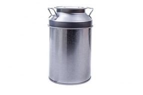 isolated milk can