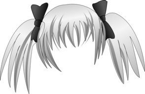 girl pigtails
