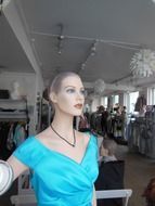 mannequin doll in a fashion store