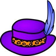 pimp hat drawing