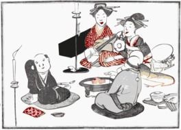 entertainment geisha Drawing