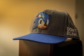 baseball cap with sonic picture