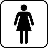 Women wc sign