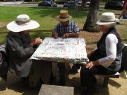 People in the park