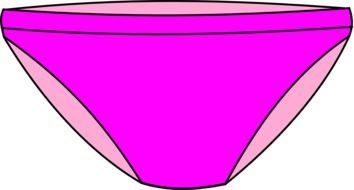 pink underwear drawing