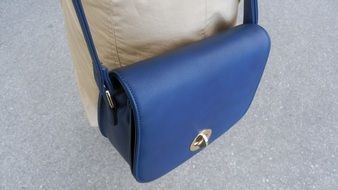 fashion blue women bag