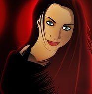 Nice picture of beauty girl