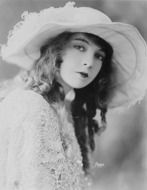 actress woman silent film portrait