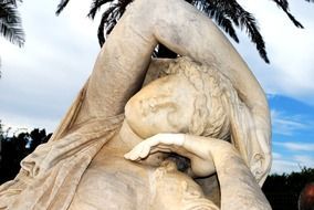 statuesleeping woman