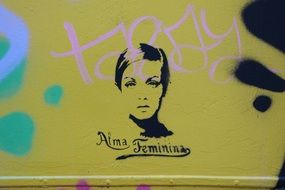 graffiti woman alma feminina drawing