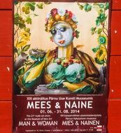 poster of a woman from vegetables in Estonia