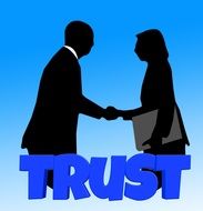Trust between woman and man