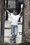 woman posing