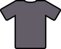 t shirt grey drawing
