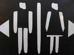 figures for the toilet