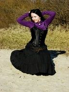 picture of the gothic woman