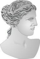 bust roman statue