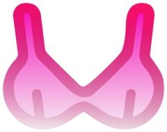 bra fashion icon drawing