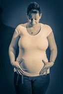 Photo of a pregnant woman