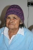 Grandmother with the hat