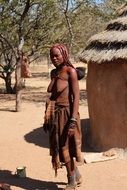 Woman in namibia