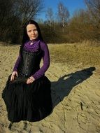 female gothic woman young