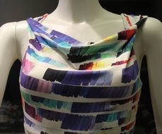 women's dress on a mannequin in the store