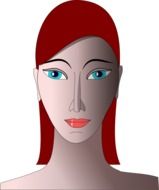 woman with red hair