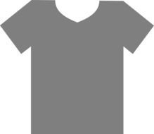 t shirt gray blank drawing