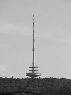 telecommunication tower in stuttgart