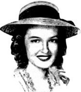 vintage black and white portrait of a girl in a hat