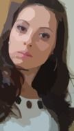 woman doing selfie